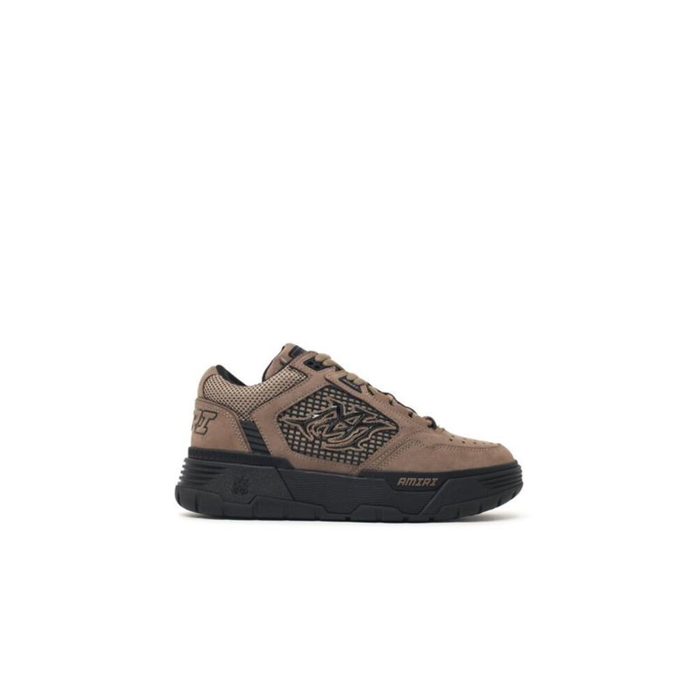 Amiri 'Ma-94' Brown Leather Blend Sneakers Men